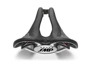 Selle SMP Vulkor siodło rowerowe czarne, ergonomiczne, pianka, stalowa szyna