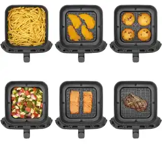 Sencor Air Fryer Frytkownica Beztłuszczowa 1700 W 6,5 l Czarna Sfr 6900BK