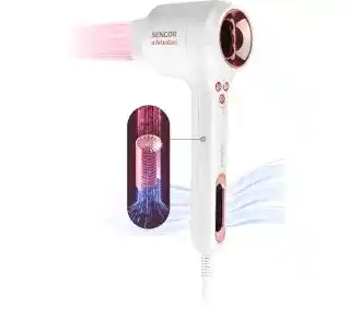 Sencor SHD 9100RS Jonizacja Zimny nawiew 1500W 3 prędkości 4 temperatury Suszarka do włosów