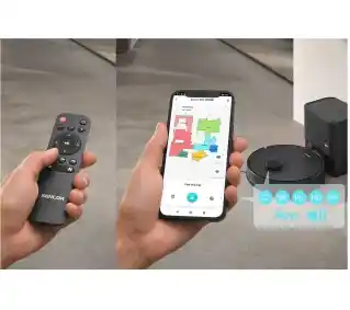 Sencor SRV 9085BK Funkcja mopowania Tworzenie mapy pomieszczenia 60dB Robot sprzątający