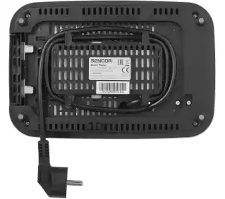 Sencor STS 0600BK Ruszt do bułek Rozmrażanie 1080W Toster