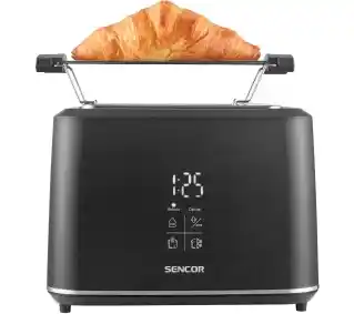 Sencor STS 0600BK Ruszt do bułek Rozmrażanie 1080W Toster