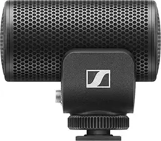 Sennheiser MKE 200 mikrofon nakamerowy kierunkowy do aparatu smartfona, kompaktowy, zasilanie baterią