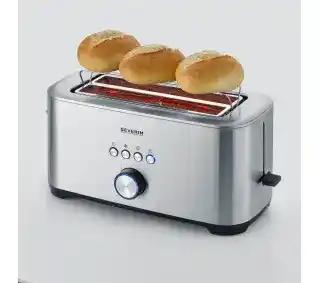 Severin AT 2621 Ruszt do bułek Rozmrażanie 1400W Toster