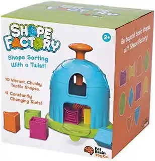 Shape Factory Fabryka Kształtów Qelements FA267-1, sorter dla dzieci, drewniane elementy, kolorowe, edukacyjny, rozwijający motorykę