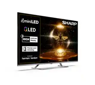 Sharp 50JP7765E 50 QLED Mini LED 4K Google TV Dolby Vision Dolby Atmos HDMI 2.1 DVB-T2 Telewizor QLED