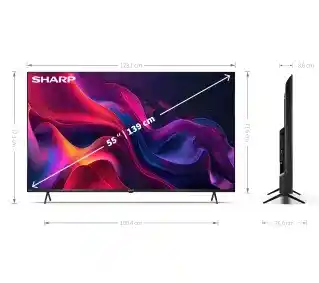 Sharp 55GK4245E 55 LED 4K Smart TV Dolby Vision Dolby Atmos Telewizor LED