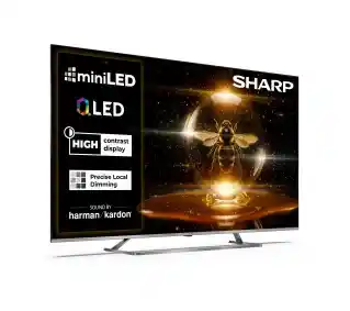 Sharp 65JP7765E 65 QLED Mini LED 4K Google TV Dolby Vision Dolby Atmos HDMI 2.1 DVB-T2 Telewizor QLED