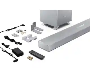 Sharp HT-SBW53121 3.1.2 Bluetooth Dolby Atmos DTS X Srebrny Soundbar