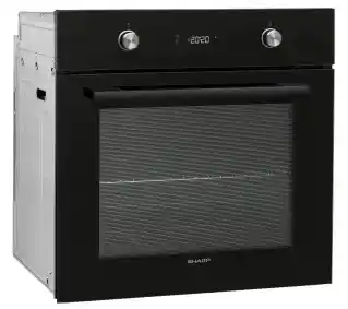 Sharp K-60P19BNL-EU Termoobieg Czarny lustrzany Piekarnik elektryczny