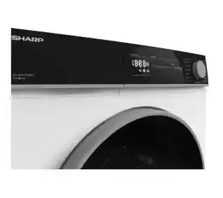 Sharp KD NHH9S8GW3 PL suszarka automatyczna 9kg, kolor biały, funkcja parowa, programy szybkie i delikatne