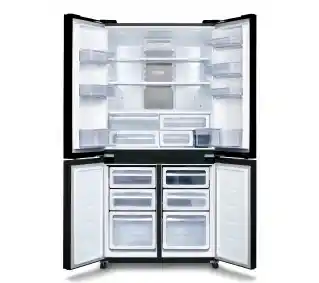Sharp SJ-GP820C-BK Pełny No Frost 183cm Czarny Lodówka