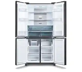 Sharp SJ-MP780D-BS Pełny No Frost 183cm Szuflada z kontrolą wilgotności Inox Lodówka