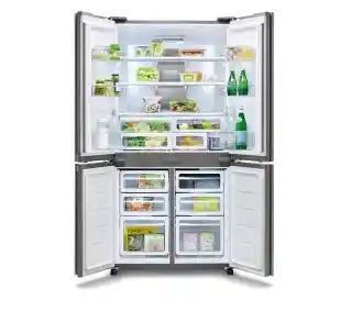 Sharp SJ-MP820C-SL Pełny No Frost 183cm Ciemny grafit mat Lodówka
