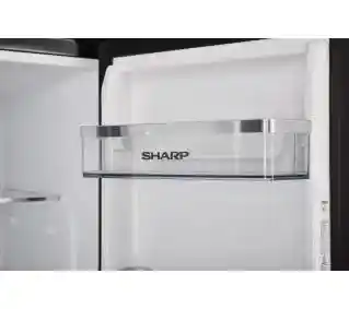 Sharp SJ-NFA35IHXBE-EU2 Pełny No Frost 179cm Komora świeżości Czarny Lodówka