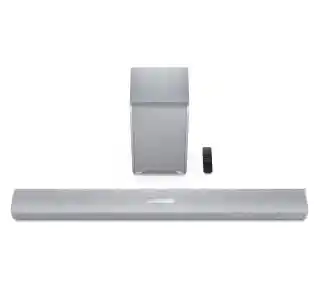 Sharp Soundbar HT-SBW55121 Srebrny 5.1.2-kanałowy, Bezprzewodowy Subwoofer