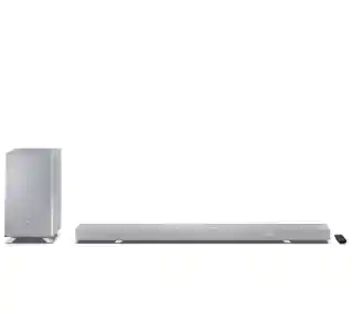 Sharp Soundbar HT-SBW55121 Srebrny 5.1.2-kanałowy, Bezprzewodowy Subwoofer