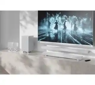 Sharp Soundbar HT-SBW55121 Srebrny 5.1.2-kanałowy, Bezprzewodowy Subwoofer