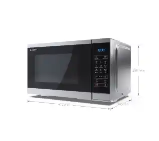Sharp YC-MG252AE-S Kuchenka mikrofalowa