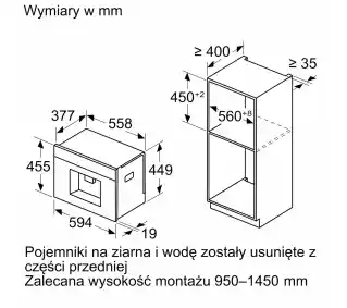 Siemens CT718L1B0 Ekspres ciśnieniowy do zabudowy Home Connect sLine