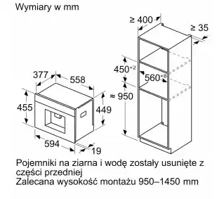 Siemens CT718L1B0 Ekspres ciśnieniowy do zabudowy Home Connect sLine