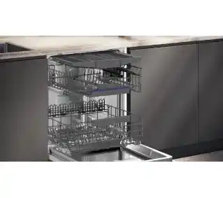 Siemens iQ300 SN63HX14CE 59,8cm Szuflada na sztućce Zdalne sterowanie Zmywarka do zabudowy