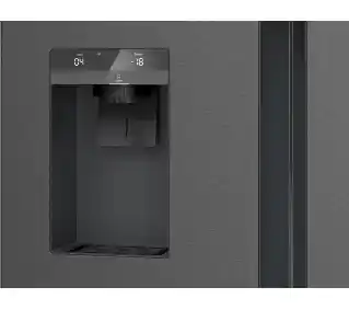 Siemens iQ500 KF96DAXEA lodówka No Frost 183cm dystrybutor wody zdalne sterowanie czarna stal szczotkowana