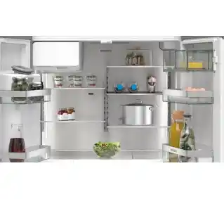 Siemens iQ500 KF96DAXEA lodówka No Frost 183cm dystrybutor wody zdalne sterowanie czarna stal szczotkowana