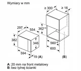 Siemens Kuchenka mikrofalowa BF525LMB1 IQ500 800W