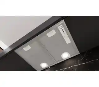 Siemens LB55566 Srebrny Okap podszafkowy