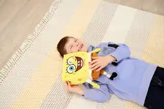 SIMBA Maskotka SpongeBob Kanciastoporty, 109491000, plusz, wysoka jakość, kolekcjonerska, miękka, dla dzieci