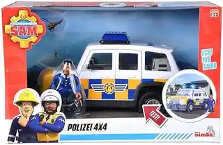 SIMBA Samochód Strażak Sam Jeep policyjny 109252578038
