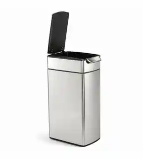Simplehuman Kosz na śmieci 40L TOUCH-BAR SLIM - stal FPP CW2016