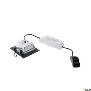SLV FRAME BASIC LED SET, mat. czarna, 6W, 3000K, z Zasilaczem 112720