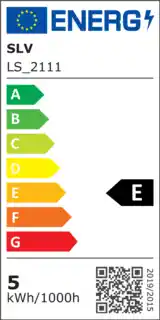 SLV KAMUELA ECO LED ognioodporna, biała, 4000K, 38deg ściem., IP65 1001018