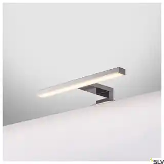 SLV DORISA lampa nad obraz LED 1000777, 30 cm, chrom, metalowa, IP44, 4000K, 5.2W