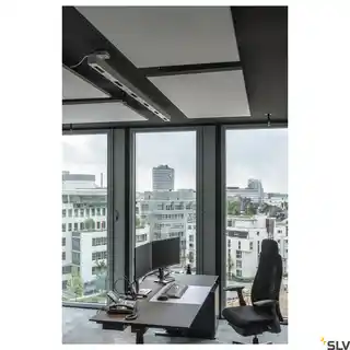 SLV Lampa wisząca biurowa Q-LINE 1000929
