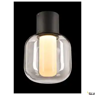 SLV Zewnętrzna oprawa sufitowa OVALISK CL, 3000/4000K 1004677