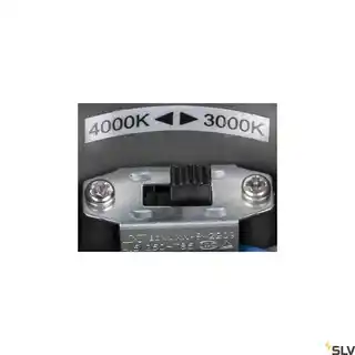 SLV Zewnętrzna oprawa sufitowa OVALISK CL, 3000/4000K 1004677