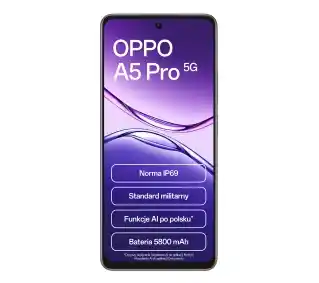 Smartfon Oppo A5 Pro 5G 8 GB/256 GB Brązowy