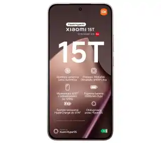 Smartfon Xiaomi 15T 12/512GB Rose Gold