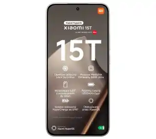 Smartfon Xiaomi 15T 5G 12 GB/512 GB Szary