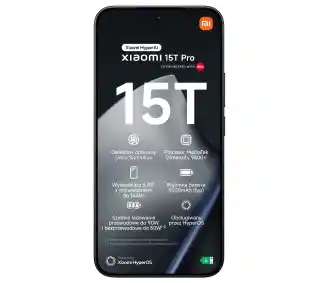 Smartfon Xiaomi 15T Pro 12/512GB Black