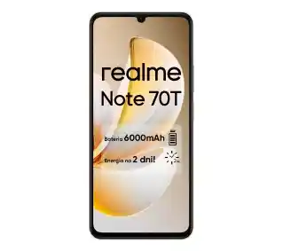 Smartfony Realme Note 70T 4/128GB złoty