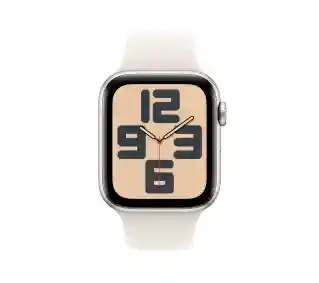 Smartwatch Apple Watch SE 2 GPS 44mm z aluminium w kolorze księżycowej poświaty paskiem sportowym S M MXEU3ET A