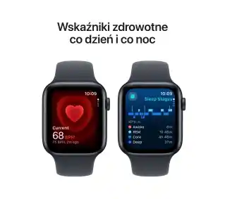 Smartwatch Apple Watch SE 2 GPS Cellular 44mm z aluminium w kolorze północy paskiem sportowym M L MXGM3ET A