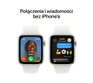 Smartwatch Apple Watch SE GPS Cellular 40mm z aluminium Księżycowa poświata pasek sportowy Księżycowa poświata S M