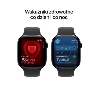 Smartwatch Apple Watch Series 10 GPS Cellular 42mm aluminium onyk S M czarny