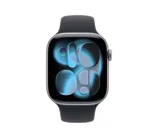 Smartwatch Apple Watch Series 11 GPS plus Cellular 42mm z aluminium Gwiezdna szarość Pasek sportowy Czarny S/M