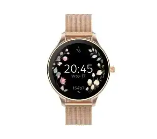 Smartwatch Forever Velora SB-306 46mm Różowe-złoto